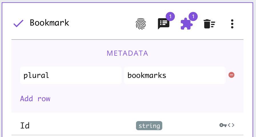 Hapify GUI - Models meta